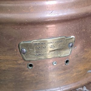 Extintor Fumite El Fuego de Cobre y Bronce - 64 cm - imagen 6