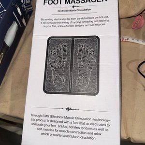 Masajeador Eléctrico EMS para Pies con Control Remoto y Manuales - imagen 3