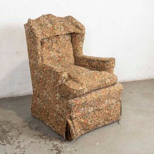 Lote anterior: Berger Francés Tapizado en Gobelino Floral con Almohadón