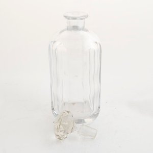 Botellón de Cristal Hialino Tallado con Tapón - 26cm - imagen 3