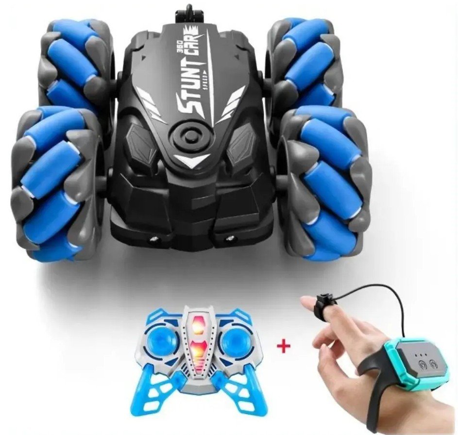 Auto a Radio Control Todoterreno Recargable con Luces y Dos Controles