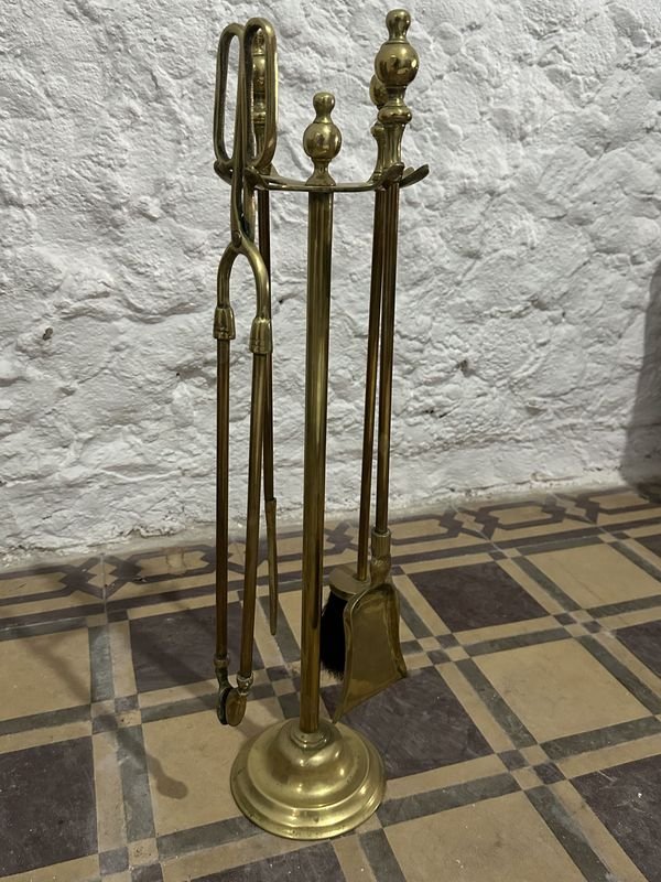 Accesorios de estufa en bronce - imagen 6