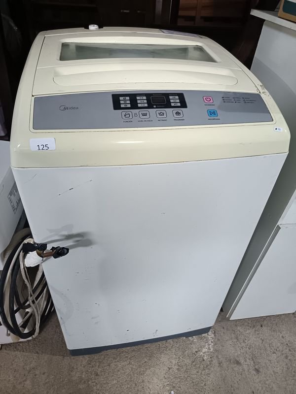 Lavarropas Carga Superior Midea Blanco