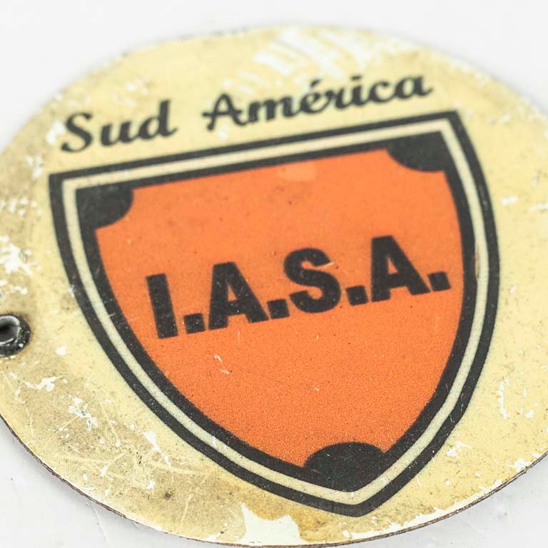 Escudo de Sud América de chapa litografiada - imagen 3