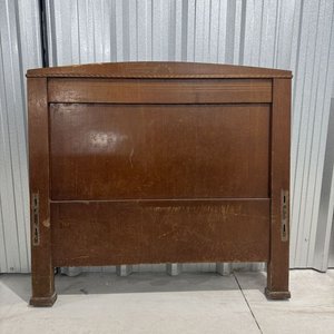 Cama Antigua de Madera de 1 Plaza Estilo Clásico - imagen 8