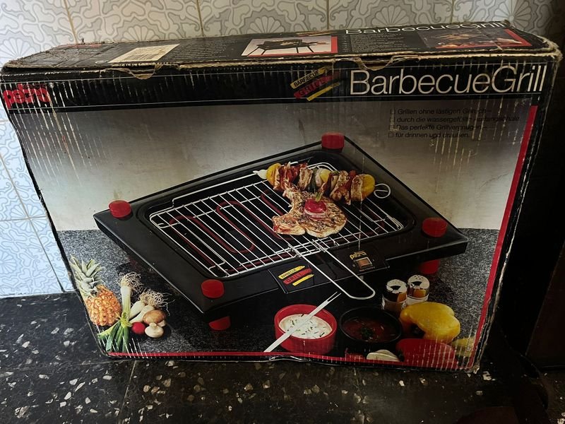Barbacoa a la vista para jardín