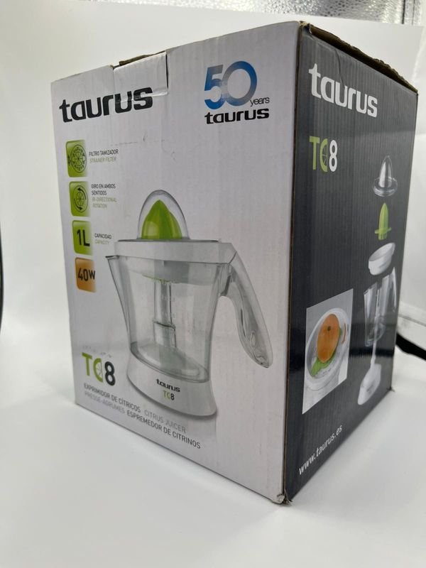 Exprimidor Taurus TC8 NUEVO en caja - imagen 1