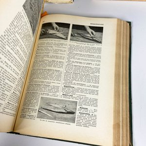 Tres Libros Antiguos: Larousse Gastronomique y Catálogo de Galería de Dresde - imagen 7