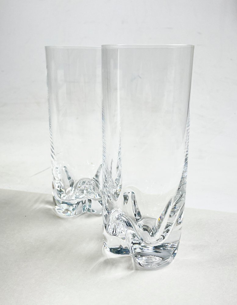 Vasos de cristal bohemios en excelente condición - imagen 3