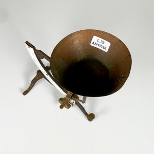 Balanza antigua de cartas ,altura 26 cm - imagen 5