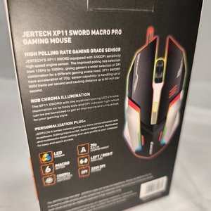 Mouse Gamer Jertech XP11 Sword Óptico USB con Luces LED, Nuevo en Caja - imagen 6