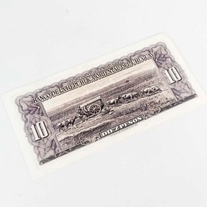 Billete de 10 Pesos Uruguayos de 1939 - imagen 2