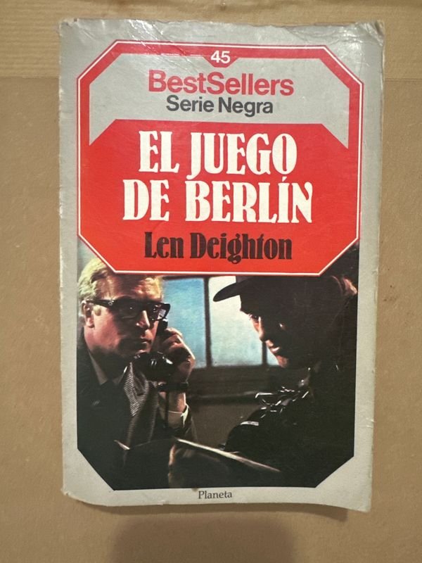 Libro El Juego de Berlín de Len Deighton - Serie Negra