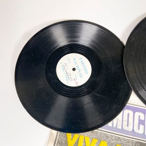 Lote de Colección: Discos Antiguos, Postales, Diario y Documento Histórico del Partido Nacional - imagen 3