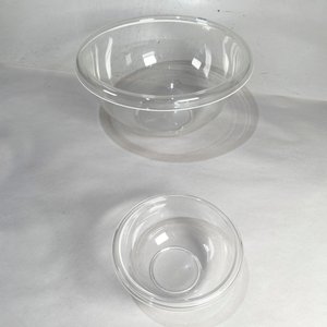 Set de 8 Ensaladeras y Bowls Transparentes de PVC - imagen 6