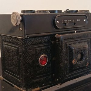 Cámara Estereoscópica Contessa-Nettel Citoskop TLR, Stuttgart 1924, con Estuche - imagen 7