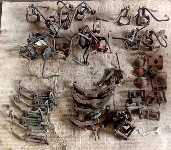 Lote de Soportes de Motor, Grilletes y Pedales de Arranque y Acelerador