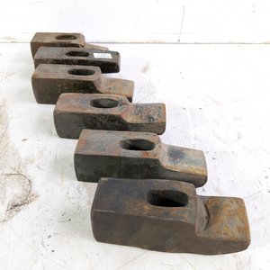 Lote de 6 Cabezas de Martillo de Herrero - imagen 2