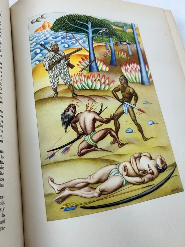 Libro de Robinson Crusoe de Daniel Defoe, edición española de 1945 - imagen 6