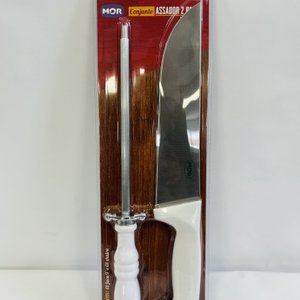 Lote anterior: Set de Asador Cuchilla y Chaira Marca MOR