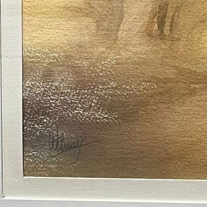 Obra de Arte "Brumas" de Wilmar López - Acuarela Certificada - imagen 3
