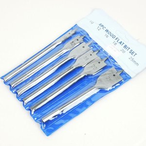 Lote siguiente: Set de 6 Mechas Planas para Madera 10-25mm