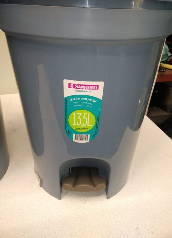 Papeleras San Remo 13,5 litros: Contenedores de plástico para el hogar - imagen 2