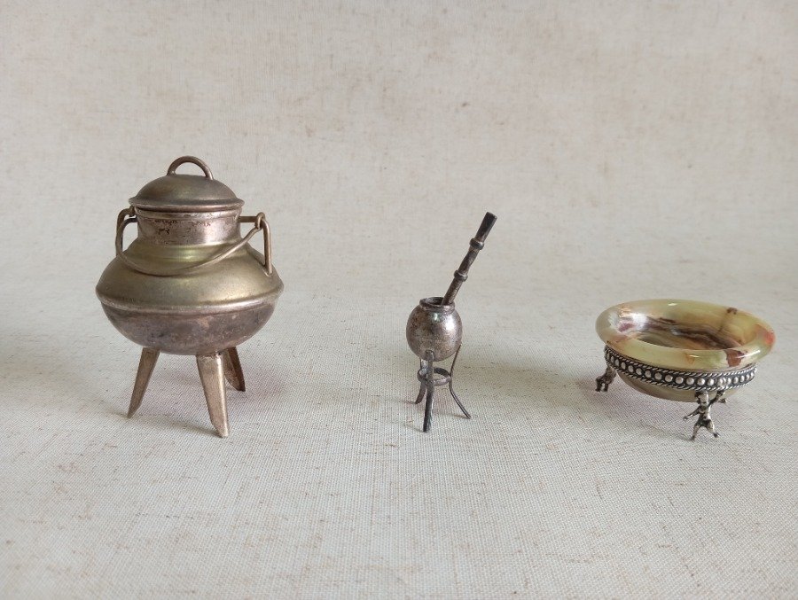 Miniaturas de plata y objetos pequeños - imagen 3