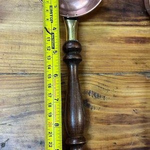 Juego de Utensilios de Cocina de Cobre y Madera - imagen 4