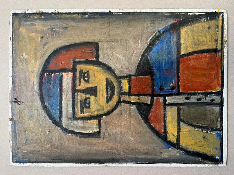 Lote anterior: Pintura de Walter Deliotti - Figura en Oleo sobre Cartón