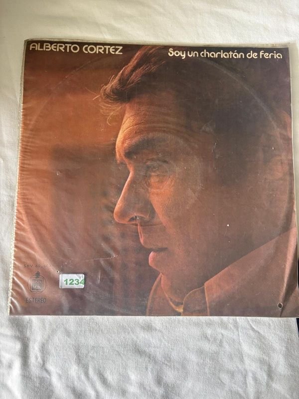 Disco de Vinilo Alberto Cortez "Soy un Charlatán de Feria"