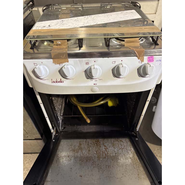 Cocina a gas con 4 hornallas y válvula marca Tem - imagen 2