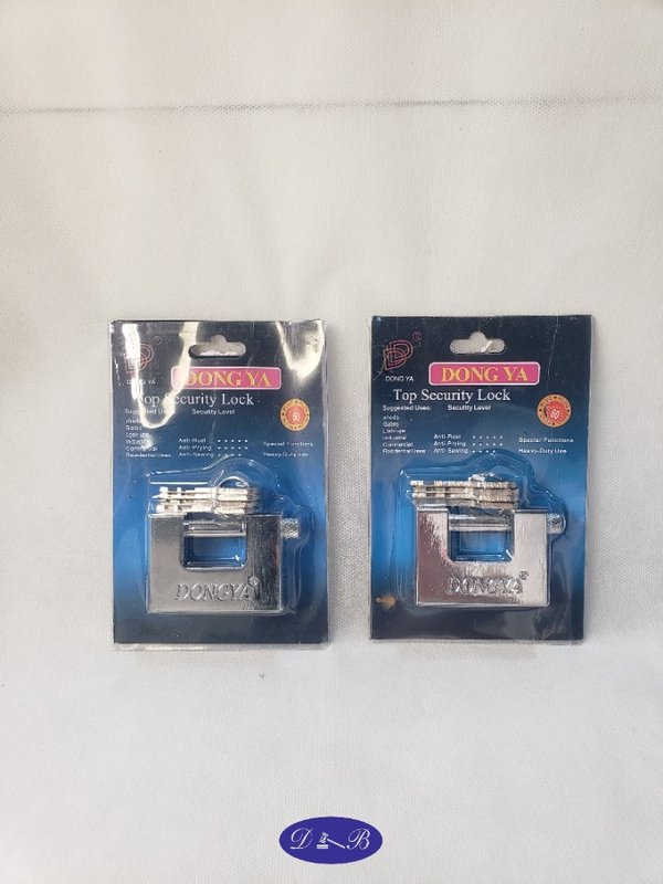 2 Candados de Seguridad Antipalanca Marca Dong Ya