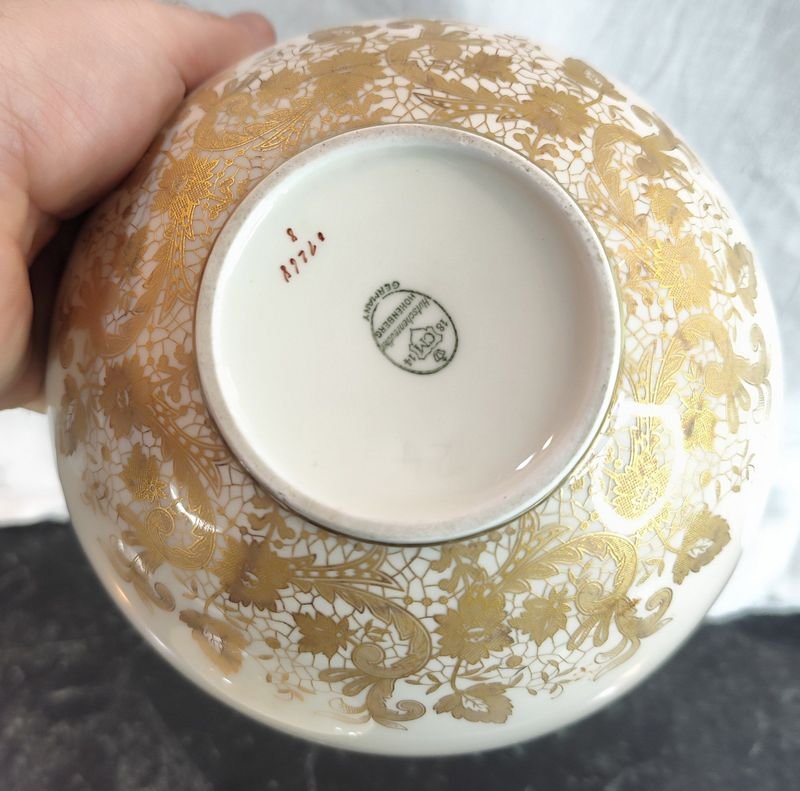 Bombonera en porcelana alemana HUTSCHENREUTHER - Colección de Arte - imagen 5
