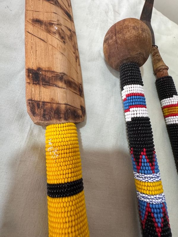 Artesanías Tribales o Africanas - Conjunto de 4 Piezas - imagen 4