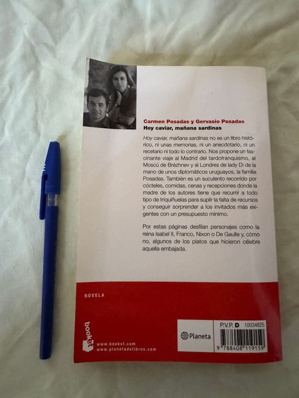 Libro Hoy Caviar, Mañana Sardinas de Carmen y Gervasio Posadas - imagen 2