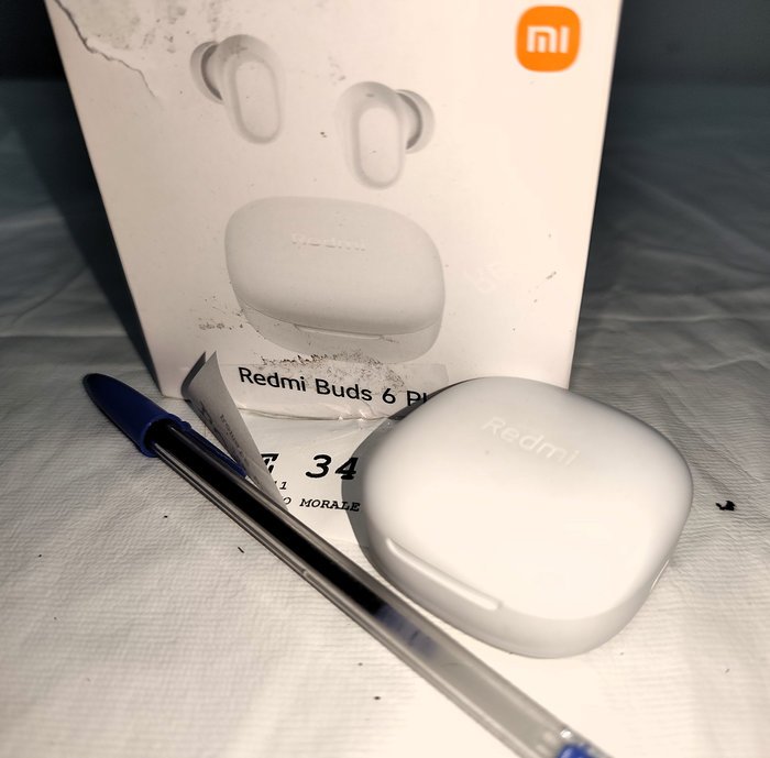 Auriculares Xiaomi Redmi Buds 6 Play Blancos Recargables Bluetooth