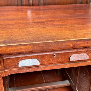 Escritorio de madera de cedro con 7 cajones y sistema de seguridad - imagen 3