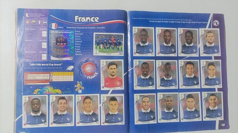 Álbum de figuritas de fútbol Panini: Historia de la Copa del Mundo - imagen 2