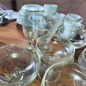 Lote de 11 Copas de Cristal Variadas - imagen 2