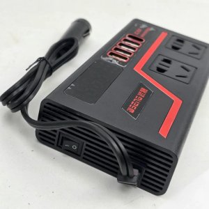Inversor de Corriente 12V DC a 220V AC Multifunción para Auto - imagen 3