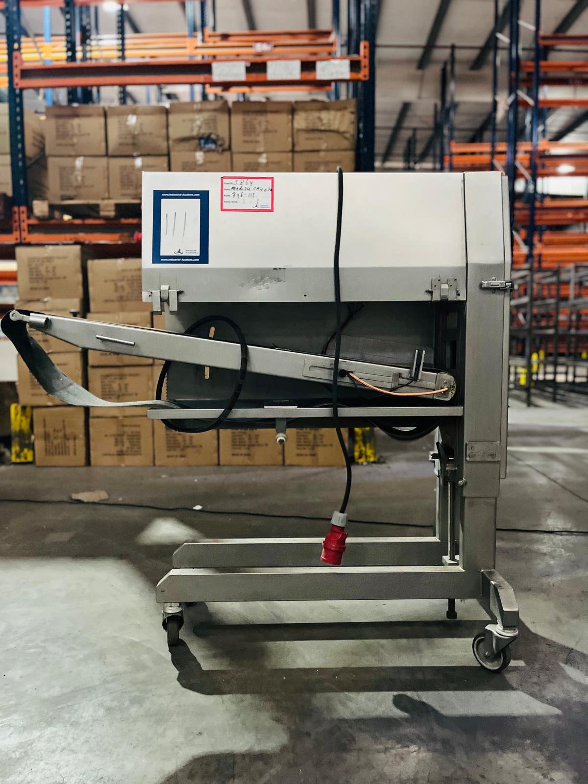 Porcionadora de Carne Picada Industrial con Motor Eléctrico