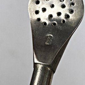 Bombilla Criolla Curva de Plata con Grabados y Marcado 800 - imagen 5