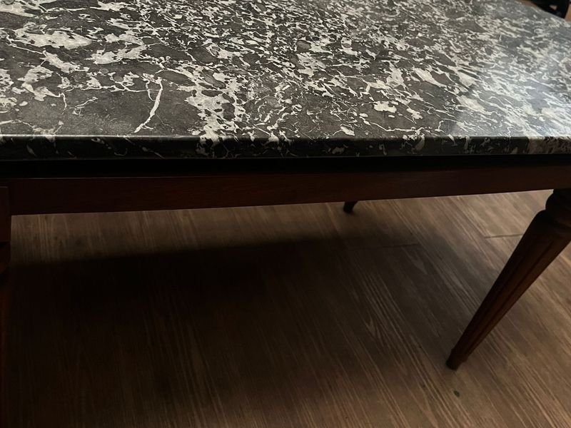 Mesa de mármol y madera en excelente estado - imagen 7