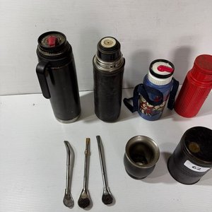 Lote de Termos, Bombillas, Yerbera y Mate - imagen 7