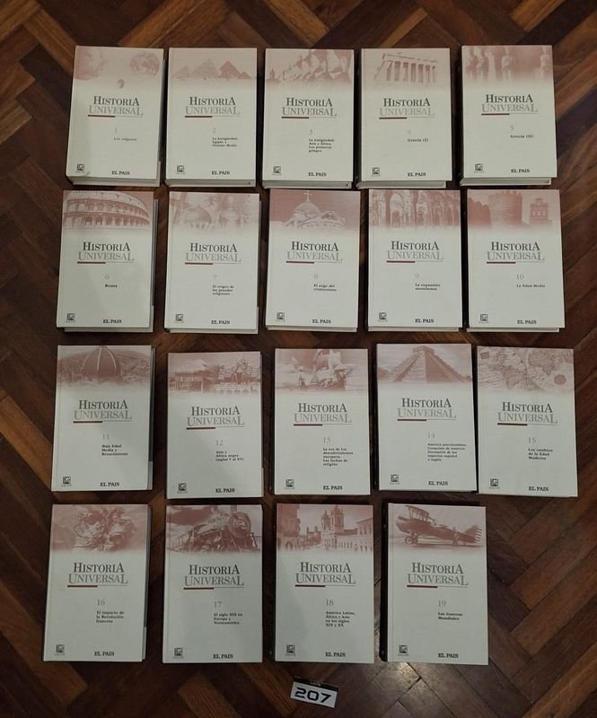 Colección "Historia Universal" de El País y Salvat - 19 Tomos