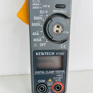 Pinza Amperimétrica Digital Kewtech KT200 - Funciona - imagen 2