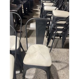Set de 4 Sillas de Metal con Asiento Tapizado Delfino Álvarez - imagen 2