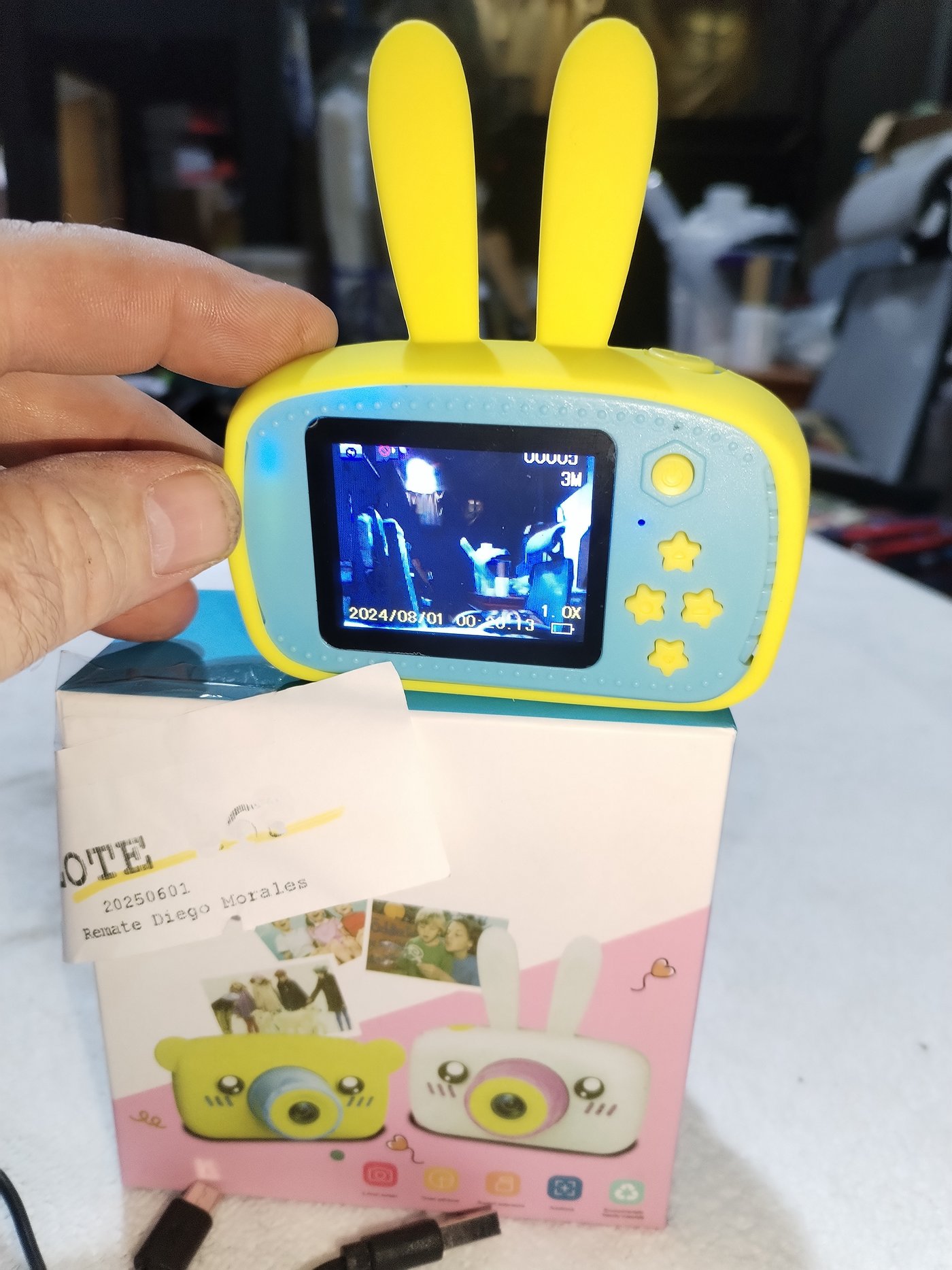 Cámara de fotos digital recargable para niños - imagen 4