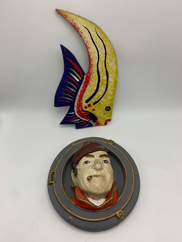 Adornos artesanías en madera y yeso - imagen 2